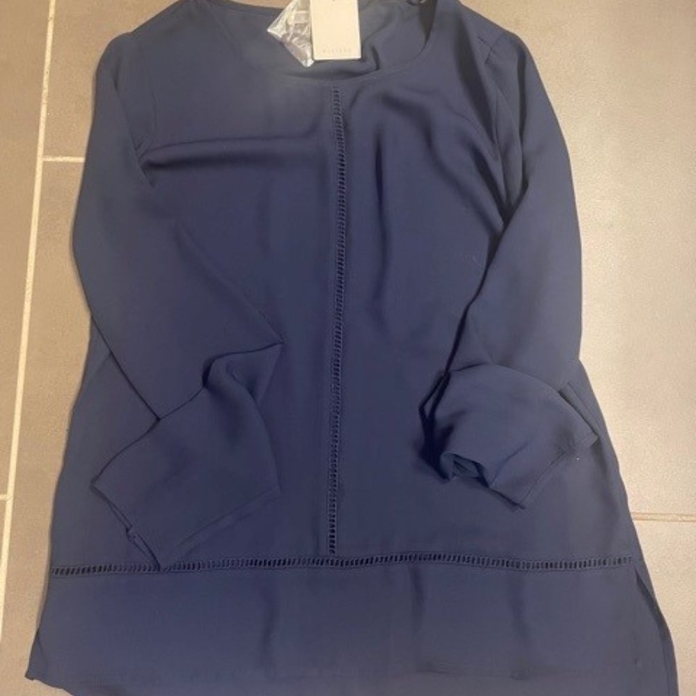 Women's Navy Blouse